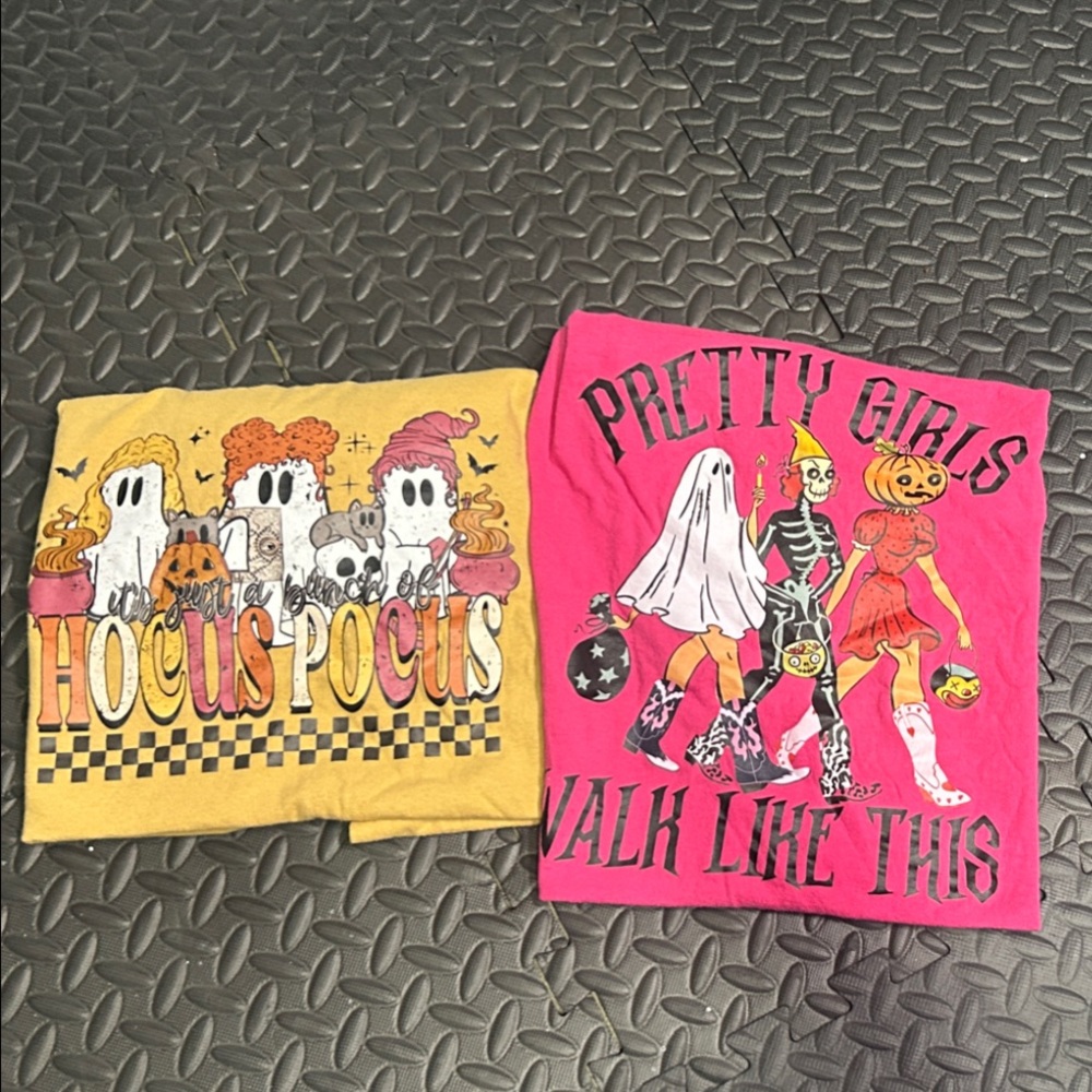 Bundle of 2 Halloween t-shirts